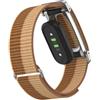 GIOPUEY Cinturini Compatibile con Google Fitbit Air, Cinturino in Morbido Nylon Intrecciato [Unisex] [Traspirante] - Brown