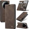 Phernykas Custodia a Libro Portafoglio per Xiaomi 17 Ultra, Cover Flip in Ecopelle con Porta Carte, Chiusura Magnetica e Protezione Anticaduta, Custodia Telefono Libretto per Mi 17 Ultra, Caffè