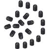 sourcing map 40 punte di ricambio per penna stilo da 4,5 mm, conduttive e capacitive, in gomma siliconica, colore nero