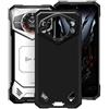 KJYFOANI Cover Compatibile con Doogee S200 (6.72), Nero Morbido Silicone Ultra Sottile TPU Gel Protezione Case, Anti-Graffio Antiurto Bumper Custodia - Semplice