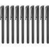 sourcing map 10pcs 7mm Stylus Touch Resistive Penne Universali Resistenza Penna per Telefono Navigazione Auto GPS POS, Nero