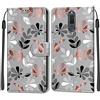 Feyten Cover per Huawei Mate 10 Lite, Custodia in Pelle Huawei Mate 10 Lite, Flip Custodia Pelle PU con [Magnetica][Supporto Stand], Cover a Libro Portafoglio per Huawei Mate 10 Lite (Foglie)