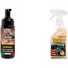 Ma-Fra 1133173 Charme Detergent Schiuma Pelle, 150 Ml &, Trattamento 3In1 Plastiche, Pulisce, Ravviva E Protegge Le Parti Interne Dell'Auto, Creando Una Barriera Anti Raggi Uv, Formato 500Ml