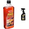 Ma-Fra 1251847 Shampoo Power, 1000ml & Fallout Iron Remover, Decontaminante Rapido, Elimina i Residui Ferrosi dalla Carrozzeria e Cerchi in Lega Auto, nel Formato da 500 ml