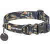 Ruffwear Front Range - Collare per cani di grandi dimensioni, con anello a V in alluminio, comodo e resistente, con fibbia laterale e cinghia, per passeggiate con cane, taglia L (51-66 cm), giungla
