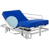 Geriafy - Letto elettrico regolabile con materasso Professional HR | Fodera impermeabile | 80x200 cm + sponde letto