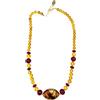 LE GEMME DI VENEZIA COLLANA IN VETRO ANTICA MURRINA VENEZIA ROSSA VR070