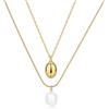S'Agapõ S'agapõ Collana Donna in Acciaio e Perle | Collezione Wisdom - Swi42 Donna in Acciaio e Perle | Collezione Wisdom - SWI42