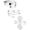 YADOCA 3 Pezzi Braccio Polsino Regolabile Turbolenza Boho Bracciale Bangle, Gioielli, Superiore Corpo