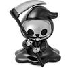 GNOCE Little Ghost Charms Bead Sterling Silver Black Plated Ghost Beads Charm Fit Bracciale/Collana Per Le Donne Figlia Delle Ragazze