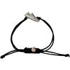 TinyGift Gym Collection - Bracciale sportivo con simbolo in acciaio inox, gioielli motivazionali per atleti, corridori e appassionati di fitness, unisex, regolabile, senza nichel (argento/nero/oro rosa