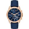 Armani Exchange Orologio Analogico al Quarzo Uomo con Cinturino in Pelle AX1723