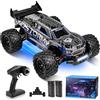 JOYTREKY Macchina Telecomandata Brushless - 1:14 Max 50+ Km/H Auto Telecomandata 4x4 Alta Velocità 2.4 Ghz Camion Telecomandato Impermeabile 16 Modalità Di Illuminazione Veicolo Con 2 Batterie - Viola