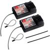 RCmall Ricevitore Flysky FS-GR3E a Lungo Raggio 2.4G 3CH Ricevitore per FS-GT2 FS-GT2B FS-GT3B FS-GT3C FZ-IT4S RC Auto Barca trasmettitore