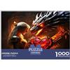 OTBSDNKZZ Dragon And Beauty Puzzle 1000 Pezzi Regali Per Gli Amanti E Gli Amici 1000 Stukjes Animal Giochi Educativo E Giocattoli Sfida Regalo Divertente Gioco Per Famiglie Per La Decorazione Della Casa 38x26cm