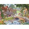 Ravensburger Puzzle da 1000 pezzi per adulti - Leisure Days No.13: Lazy Days by the Stream dell'artista Steve Crisp