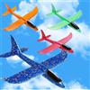 FMKLDENA 4 Pezzi Aereo Polistirolo, Aliante Aeroplano Schiuma, Aerei Aeroplano Giocattolo, Aliante Polistirolo, Lanciabile Aerei Aliante in Schiuma, Per Giocattolo Grande Giochi Giardino Esterno