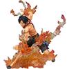 TAMASHII NATIONS Figuarts Zero D. Ace Portgas Brother's Bond One Piece Relanzamiento Figura 15.5cm