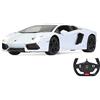 JAMARA 404316 - Lamborghini Aventador Veicolo, Scala 1:14, Bianco