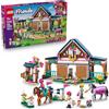 LEGO Friends Scuderia e Accademia di Equitazione - Gioco Didattico con Animali, 3 Mini Bamboline, 2 Cavalli Giocattolo, Cuccioli e Accessori per la Toelettatura - Regalo per Bambine da 7 Anni - 42688