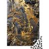 UVTMWVTCUSIQ Veliero Vintage Paesaggio Puzzle 1000 Pezzi Carta per Adulti Scenografia Dorata Relax Attenzione Puzzle per Famiglia Arredo Regalo 52x38cm/1000pcs