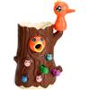Generico Gioco Picchiarello Verme Magnetico | 19x16x13cm | Attività Motorie Educativo Colori Vivaci | Compleanno Natale Pasqua Festa Bambini Gioco Interattivo Apprendimento