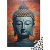 1M6T7B2K Puzzle Zen Buddha 1000 pezzi di carta per adulti Rompicapo educativo Carta spessa Decorazione parete Regalo 52x38cm/1000pcs