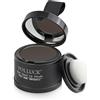 VOLLUCK Polvere per capelli, Naturale a Lunga Durata Hairline powder, Impermeabile Ombretto per Capelli Ricrescita 4g (Castano Scuro)