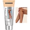 Clawrex Trucco per gambe impermeabile, protezione del corpo per gambe, impermeabile, corpo e gambe, crema di copertura per vene varicose, lunga durata, correttore, flawless Skin Perfecting (marrone