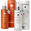 Dr. DERMALUCI LAB Crema Viso Collagene Marino + Siero Viso Vitamina C (2x100ML BIO) | Routine Antirughe, Idratante e Illuminante | Con Acido Ialuronico, Acido Ferulico, Peptidi & Curcuma | Nickel Tested, Made in Italy