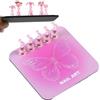 Generico Supporto Per Unghie Press On,Base Magnetica Per Forniture Per Attrezzi Da Pittura - Supporto Per Esposizione Unghie Finte,Per Donne Manicure Casa Appartamento Salone Di Bellezza Scuola D'Arte Viaggio