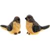 Holyart Animali presepe: Coppia uccellini resina 1 cm presepe 10 cm