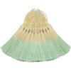 Aokbean 50PCS Mini Nappe in Seta per Artigianato Fai da Te, Segnalibro, Gioielleria Carina, Perline, Orecchini per Ragazze, Anello Portachiavi, Laurea, Piccola Chiave, Nastro Lungo, Tessuto per Cucire, Bordo