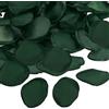 PATIKIL Petali di Rosa di Seta, 200 Pz Petali di Fiori Artificiali Petali di Rosa Finti per Matrimonio Spargimento Corridoio Sposa Decorazione Tavolo Notte Romantica, Verde Scuro