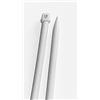 AA Shoppers 2 ferri da maglia in plastica lunghi 35 cm, ferri a punta singola da 5 mm, 5,5 mm, 6 mm, 6,5 mm, 7 mm, 7,5 mm, 8 mm, 9 mm e 10 mm 2 x 10mm