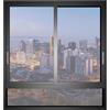 YUANWAN Pellicola per Finestra Privacy 30 x 600 cm Anti-Uv Controllo Del Calore Pellicola Specchio per Vetri Finestre Decorativa in Vetro per Soggiorno e Ufficio, Argento