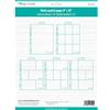 Craftelier,Confezione di custodie trasparenti in plastica per album fotografici personalizzati,Include 10 custodie da 9x12 (22.86x30.48 cm) di 5 disegni,Compatibile con album a 3 e 4 anelli