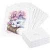 Dbuwqips 30 Pezzi A6 Carta Fatta a Mano Carta di Riso Carta Acquerello Carta Cotone Carta Acquerello 300 Gr Cotone Partecipazioni Matrimonio Sketchbook Acquerelli Inviti Matrimonio Arti E Mestieri Fai-Da-Te