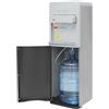 banborba Distributore di acqua calda da 550 W, con caricamento a pavimento, a freddo, doppia funzione, elettrico, 85 ~ 95 ℃, per casa, ufficio, camera da letto, soggiorno, argento