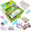 Syzopq Kit per quilling, utensili per filigrana di carta con custodia