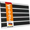 etm Tappetino per esterni, in alluminio, diversi modelli, antiruggine e resistente alle intemperie, per interni (Double Mat, 60 x 90 cm, lamelle in gomma)