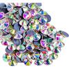 Beadsland 1440 strass termoadesivi hotfix, retro piatto, pietre in cristallo, per fai da te, per decorazione di vestiti, Cristallo AB, SS12, misura di 3,0-3,2 mm