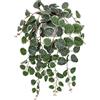 Hollyone Piante artificiali, piante artificiali in vaso decorative, cuori, piante per interni ed esterni, piante sospese, verde per casa, parete, soggiorno, camera da letto, decorazione per ufficio