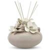 Erbolinea - Diffusori in Ceramica con Bastoncini Capodimonte - Oro frizzante 100 ml (Tortora)