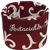 Russo Tessuti Centrotavola Contenitore Cucina Porta Cialde caffè Oggetti Zucchero Ghirigori -Bordeaux