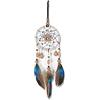 Dsaren Acchiappasogni Indiano Mystic Fatto a Mano Dreamcatcher Ciondolo Auto Piume Decorazioni per Camera, Casa e Auto