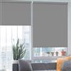 HIDODO Tenda termica a rullo, oscurante, per finestre, in tessuto impermeabile, protezione dai raggi UV, adatta per camera da letto, soggiorno, bagno, cucina e porte, 50 x 200 cm, grigio