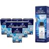 FEI FAN Felce Azzurra, Aria di Casa, Diffussore Elettrico Luminoso + Ricarica da 20ml, CLASSICO (6 Unità) + Diffusore a Bastoncini CLASSICO 120ml