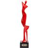 NENBOLEC Donna Statuetta Scultura Ballerina Soprammobili Statua Yoga Decorative Moderna Figurina Regali Casa Ornamento Resina Arte 36cm