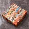 Surwin Cuscino Quadrato Cuscino Meditazione Stile Marocchino Materasso da Pavimento Cuscini per Esterno Cuscino Yoga per Soggiorno, Camera da Letto, Patio e Altro (40x40cm,F)